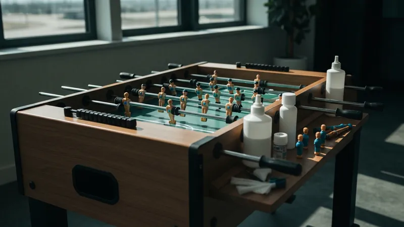 Accessoires Indispensables Pour Les Tables De Baby Foot