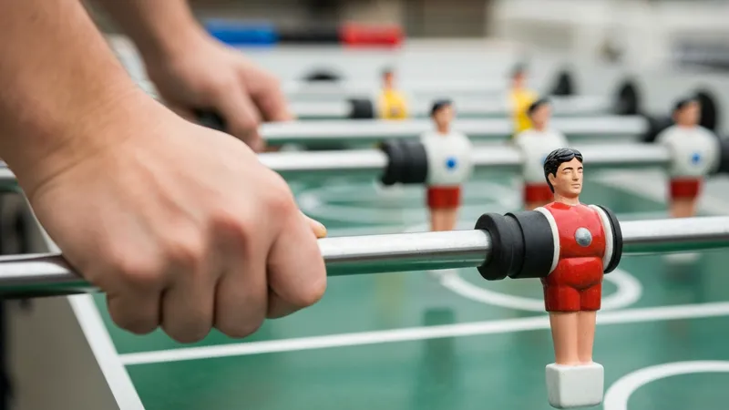 Comment arbitrer une partie de baby foot