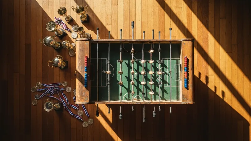 Historique des championnats de baby foot
