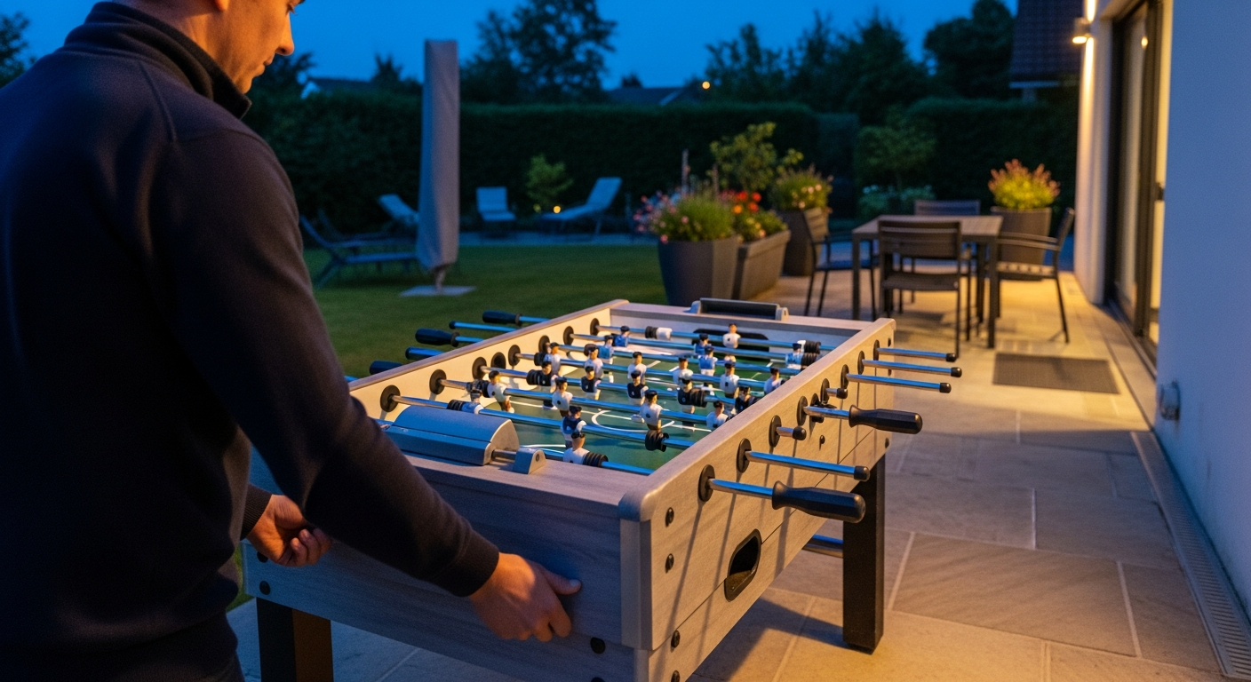 Démonstration techniques de jeu baby-foot par expert