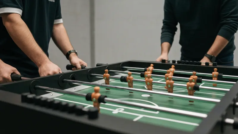 La place du mental dans le baby foot
