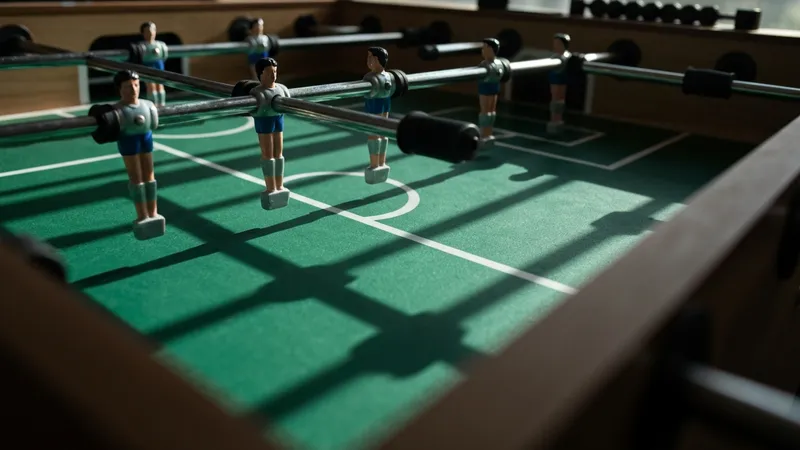 Les mouvements fondamentaux au baby foot