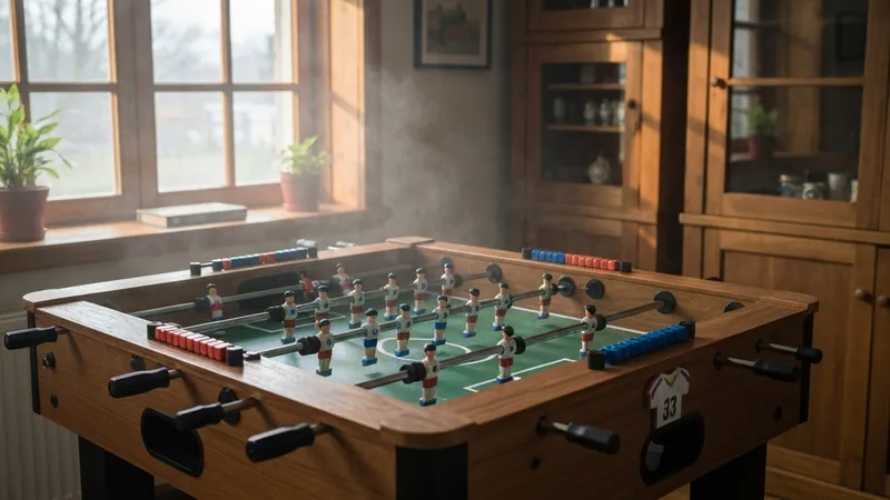 Personnaliser sa table de baby foot