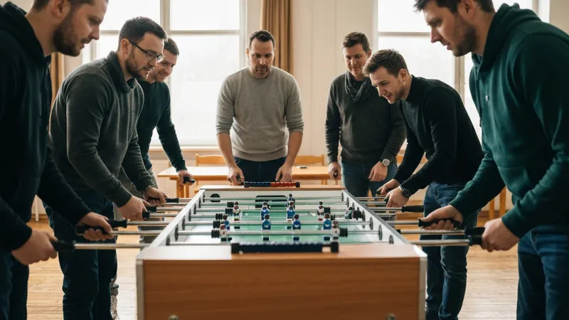 S'engager dans des clubs de baby foot locaux